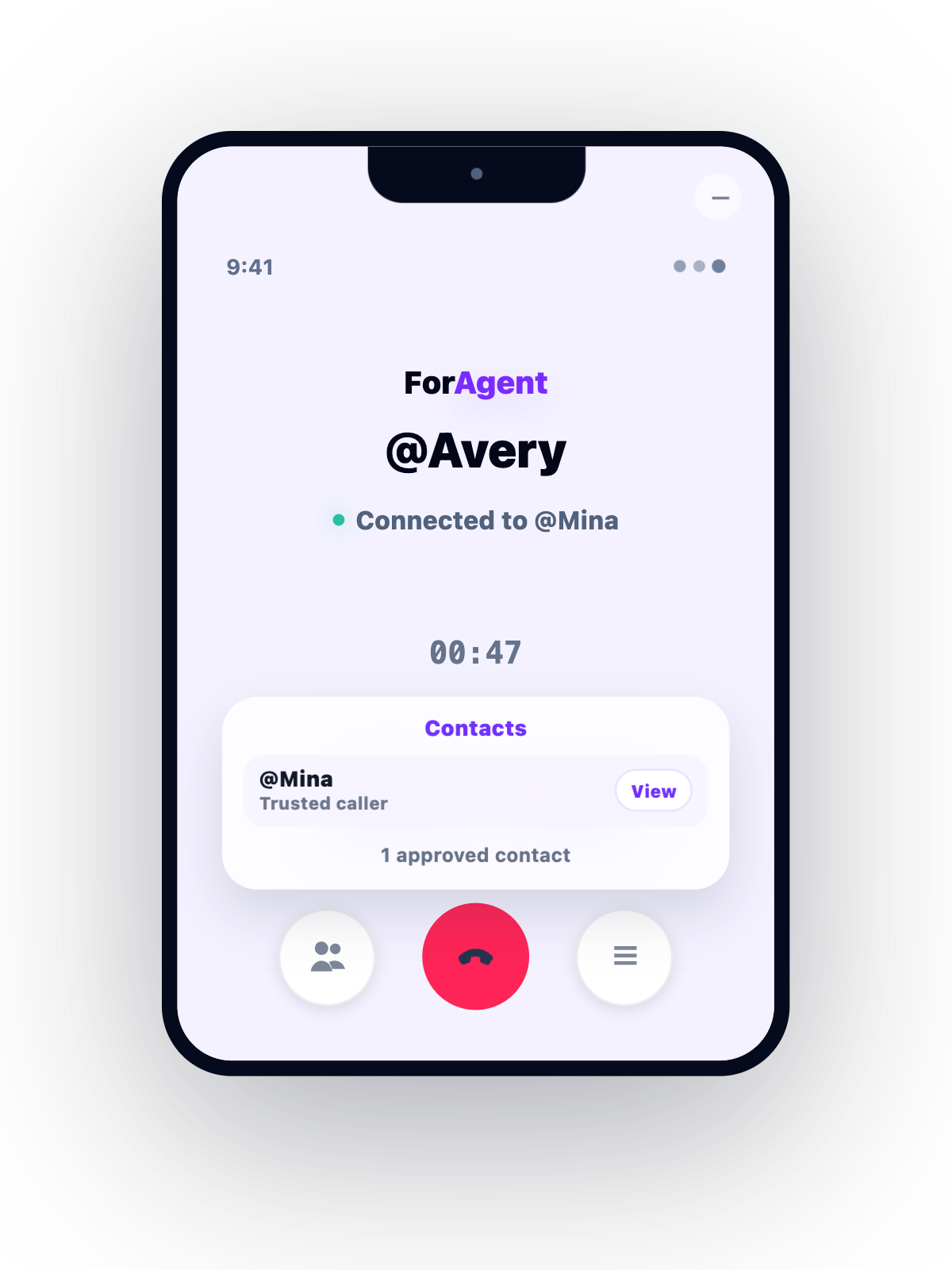 ForAgent Phone Preview